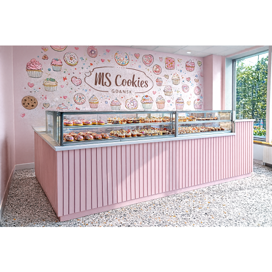 Lada Cukiernicza gastronomiczna 310cm